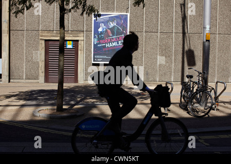 Adshells, Advertising hoardings and back-lit poster and design on the street of London UK. Stock Photo