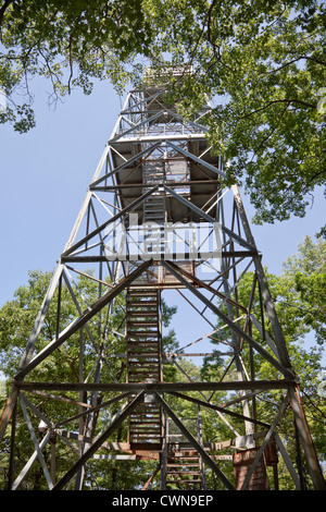 Dorset Fire Tower in Northern Ontario;Ontario;Canada Stock Photo