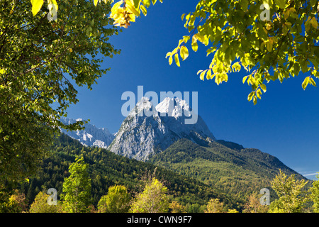 Waxenstein, Garmisch-Partenkirchen, Bavaria, Germany Stock Photo