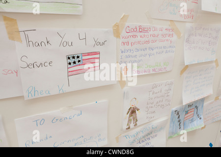 Appreciation messages to service men and women