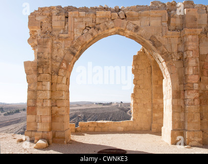 Crusader castle in Shoubak Jordan where Baldwin I reigned during part of the crusades Stock Photo