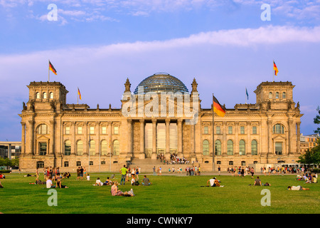 Europe, Germany, Berlin, Reichstag Stock Photo