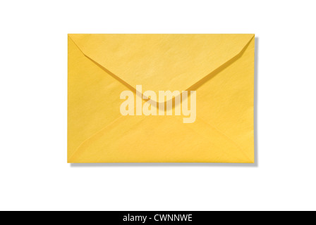 Envelope, isolated on 100% white background Stock Photo