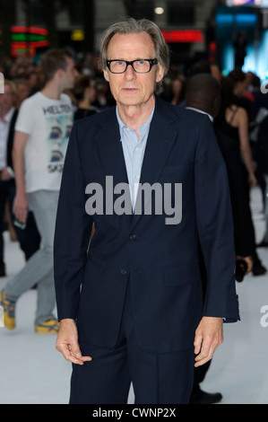 Bill Nighy arrives for the UK premiere of Total Recall. Stock Photo