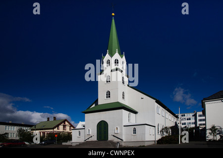 Frikirkjan Í Reykjavik church, Iceland Stock Photo