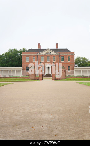 Tyron Palace grounds, first colonial capitol New Bern North Carolina USA Stock Photo