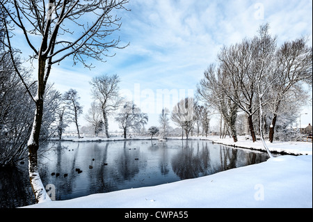 Keld Head Spring pond, Pickering Stock Photo - Alamy