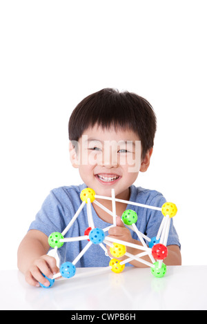 Universal Ball Set Boy playing universal ball Stock Photo - Alamy
