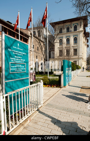 Türkei, Istanbul, Museum für türkische und islamische Kunst, Turkish and Islamic Arts Museum Museum Stock Photo