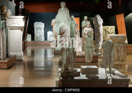 Türkei, Istanbul, Sultanahmet, Griechische Antikensammlung im Archäologischen Museum. Stock Photo