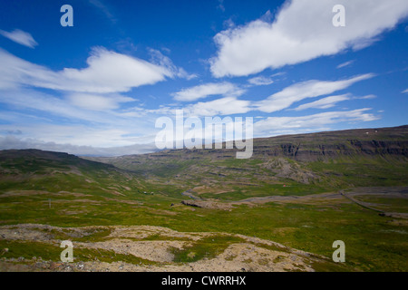 Old house in the countryside of Iceland, Westfjords region, Europe Stock Photo