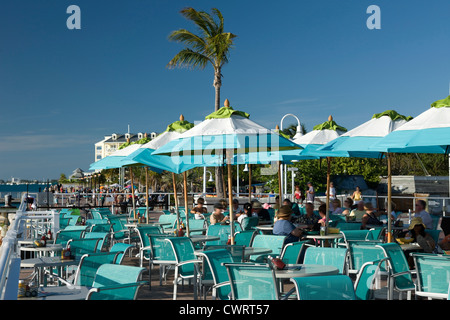 OUTDOOR BAR WESTIN HOTEL MALLORY SQUARE OLD TOWN HISTORIC DISTRICT KEY WEST FLORIDA USA Stock Photo