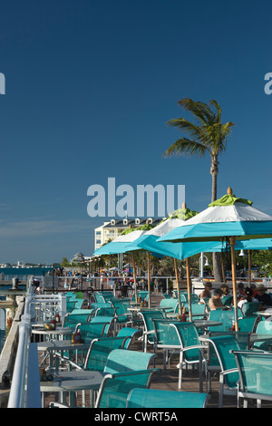 OUTDOOR BAR WESTIN HOTEL MALLORY SQUARE OLD TOWN HISTORIC DISTRICT KEY WEST FLORIDA USA Stock Photo