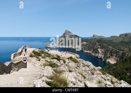 Cap Formentor, Viewpoint, Majorca Stock Photo