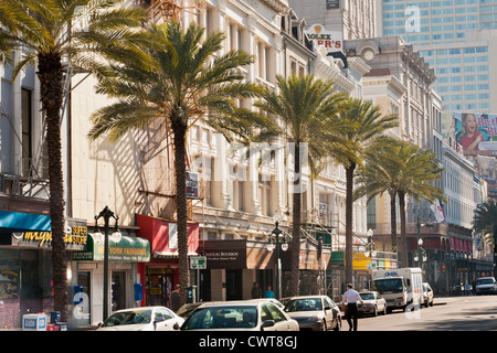 Canal Street, New Orleans, Louisiana Stock Photo