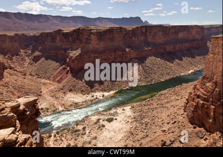 The first Rapids of the Colorado River in Marble Canyon in northern Arizona, USA Stock Photo
