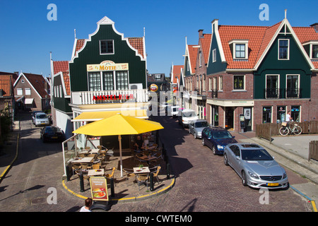 Touristic town of Volendam, Holland Stock Photo