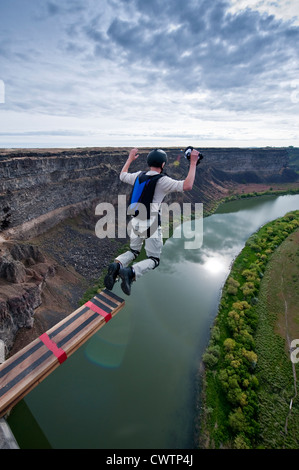 Perrine Bridge Spanning The Snake River Canyon Stock Photo - Alamy