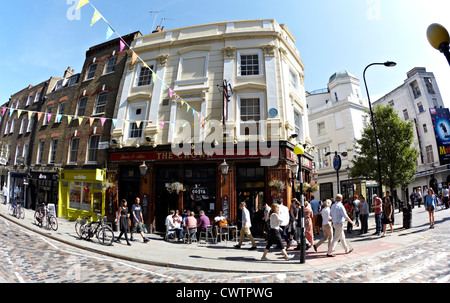 The Crown Pub Seven Dials London Uk Stock Photo