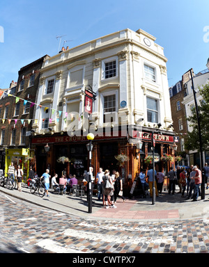 The Crown Pub Seven Dials London Uk Stock Photo