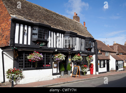 Star Inn pub, Alfriston Stock Photo