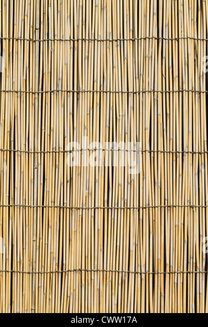 Bamboo curtain for use as nature background Stock Photo