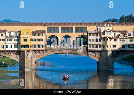 Ponte Vecchio Florence Tuscany Italy Stock Photo