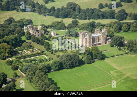 Hardwick Hall, Derbyshire, a National Trust property, and former home of Bess of Hardwick Stock Photo