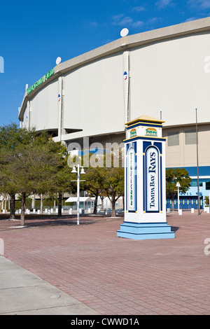 Sign indicating parking areas in lot at Tropicana Field Stadium in St.  Petersburg, FLorida Stock Photo - Alamy