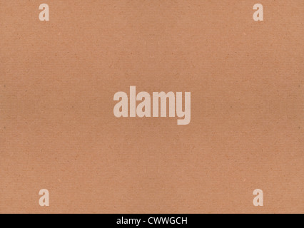 Seamless tileable paper background. Brown recycled paper with shallow stripes. Stock Photo
