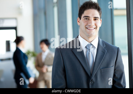 happy young businessman portrait Stock Photo