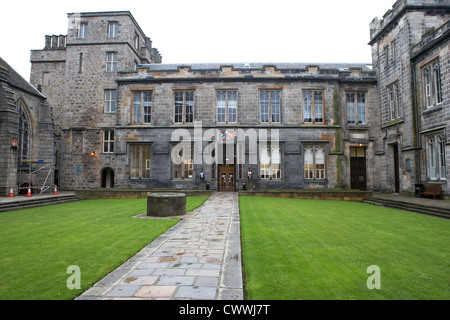 quadrangle of kings college university of aberdeen scotland uk Stock Photo