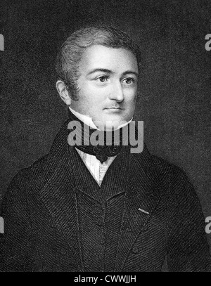 Adolphe Thiers (1797-1877) on engraving from 1859.  French politician and historian. Stock Photo