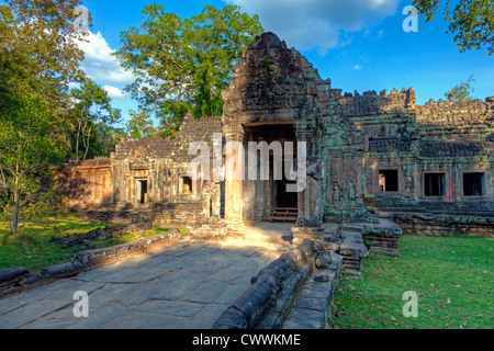 Preah Khan Temple in Angkor Thom, Cambodia Stock Photo