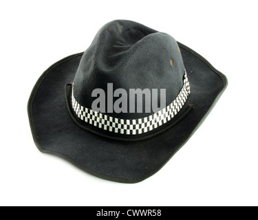 black hat isolated on white Stock Photo
