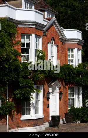 Lavenham, a pretty rural town with many timber framed houses, in Suffolk, England,UK. Stock Photo