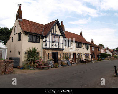 The Lord Nelson Pub, Reedham, Norfolk, UK Stock Photo