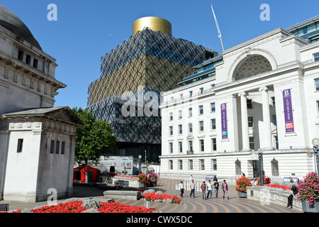 The new Library of Birmingham in Centenary Square Birmingham, England, UK Stock Photo