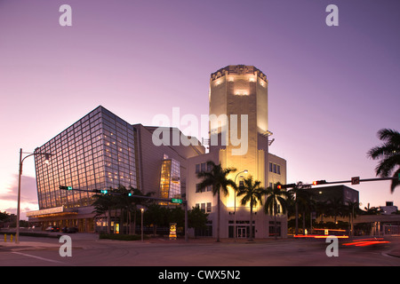 ARSHT CENTER AND SANFORD AND DOLORES ZIFF BALLET OPERA HOUSE BISCAYNE BOULEVARD MIAMI FLORIDA USA Stock Photo