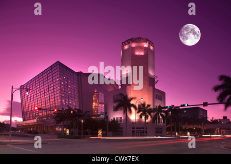 ARSHT CENTER AND SANFORD AND DOLORES ZIFF BALLET OPERA HOUSE BISCAYNE BOULEVARD MIAMI FLORIDA USA Stock Photo