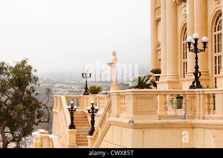 The Getty Villa, Malibu, California, USA, a replica of the Villa dei ...