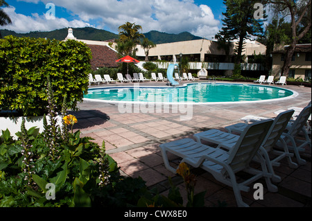 Hotel Soleil La Antigua, Antigua, Guatemala, Central America. Stock Photo