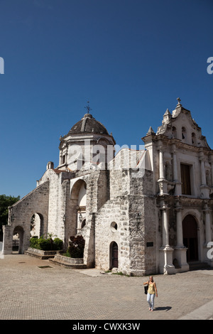 Beautiful old church in Havana, the Iglesia San Francisco de Paula. Stock Photo