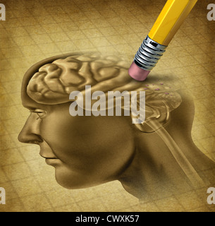 Human intelligence brain function with grunge texture made of machine ...