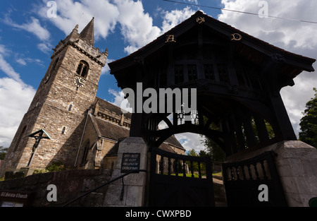 All Saints Church, Bramham, near Wetherby in West Yorkshire. Stock Photo