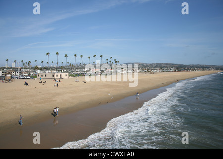 Huntington beach california pacific ocean picture photo art image Stock Photo