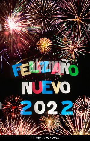 FELIZ ANO NUEVO 2022 Stock Photo - Alamy