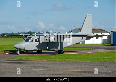 PBN 2T Islander CC2 at Halfpenny Green Airport, Wolverhampton.  SCO 8365 Stock Photo