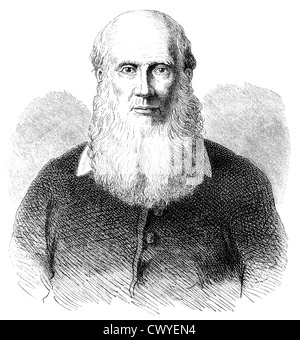 Friedrich Ludwig Jahn, 1778 - 1852, the initiator of the German gymnastics movement, Stock Photo