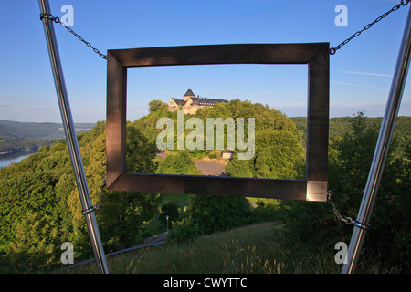 Waldeck Castle, Hesse, Germany Stock Photo